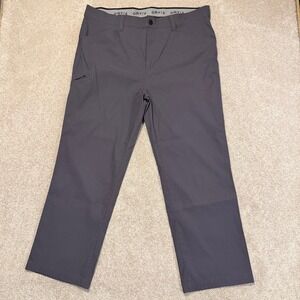 Orvis Pants Mens 40x29 Gray Performance Stretch Water Repellent Outdoor Chino